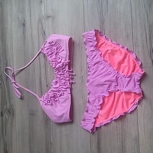Victoria's Secret Vintage Bikini 👙 Size Medium Purple Color